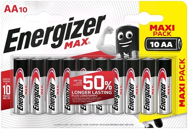 Picture of BAT."ENERGIZER"MAX AA 10/1