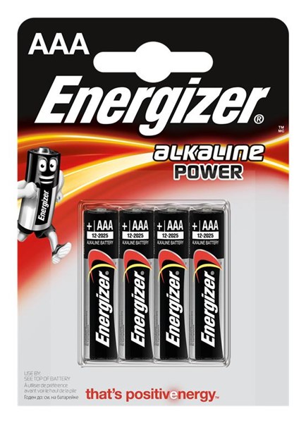 Picture of BAT."ENERGIZER"ALKALNE AAA 4/1