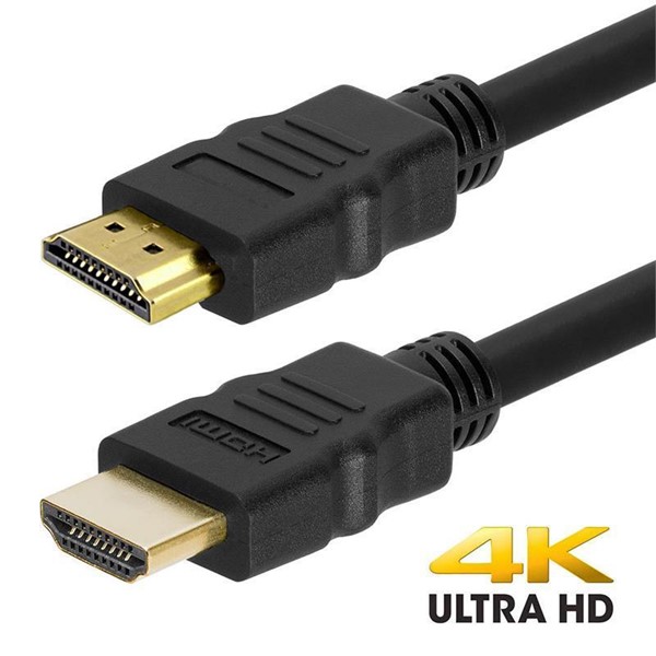 Slika HDMI M na HDMI M kabl V2.0 gold 5m Kettz 