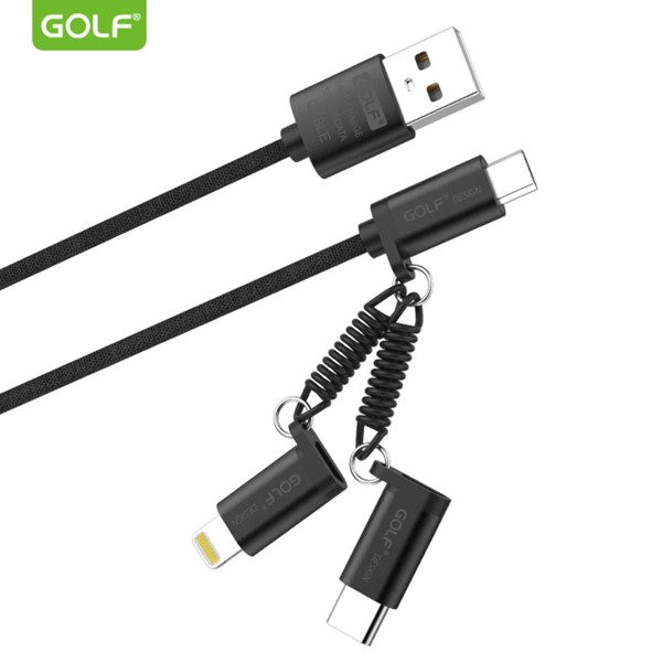 Slika USB kabl 3u1 Mikro-Tip C-IP GOLF GC-51 