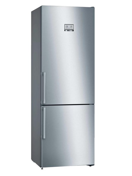 Slika BOSCH Kombinovani frižider KGN49AIDP Kombinovani 330 l Nerđajući čelik  203 cm