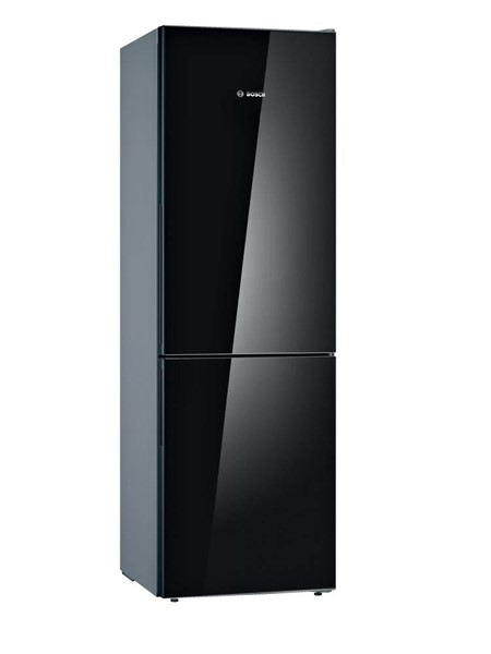 Slika BOSCH Kombinovani frižider KGV36VBEAS Samostojeci  214 l Crna 186 cm