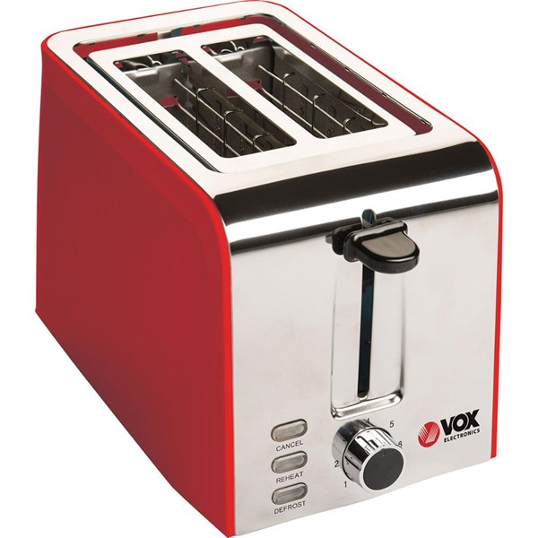 Picture of VOX Toster TO1703  Crvena , 850w