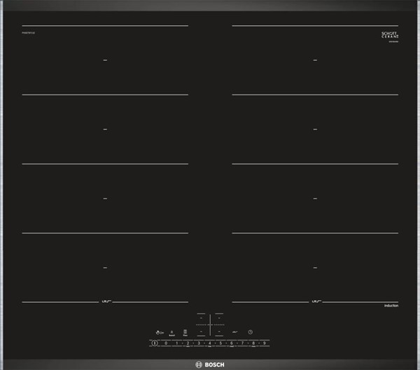 Slika BOSCH Ugradna ploča PXX675FC1E  Indukcija  Crna 