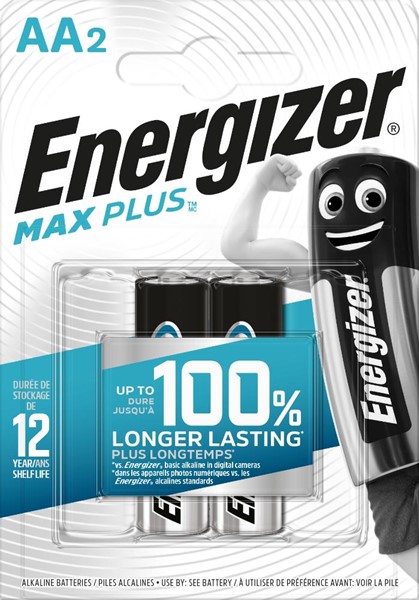 Picture of BAT."ENERGIZER"MAX PLUS AA 2/1 26981