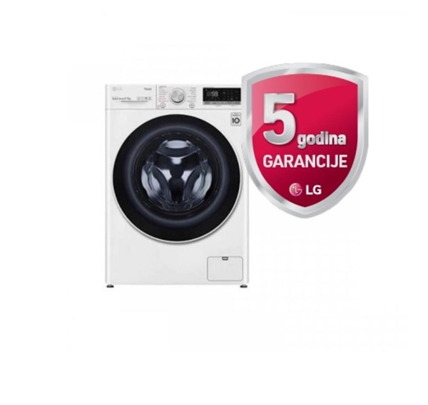Slika LG Mašina za pranje i sušenje veša F4DV509S0E 1400obr 9 kg  6 kg 